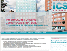 Tablet Screenshot of ics-berlin.de
